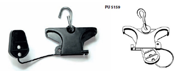 Зажим натяжной 1.4кН PU 51 59 Зажим натяжной 1.4кН PU 51 59