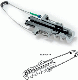 Зажим натяжной d 8-10мм 7.0кН PA 810 300 Зажим натяжной d 8-10мм 7.0кН PA 810 300