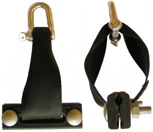 Зажим поддерживающий трос d4.0-10мм, 1кН, SMS T Зажим поддерживающий трос d4.0-10мм, 1кН, SMS T