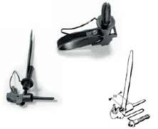 Зажим для спуска кабеля по стене Зажим для спуска кабеля по стене