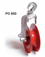 Ролик монтажный d130мм 8.0кН PO 800 Ролик монтажный d130мм 8.0кН PO 800