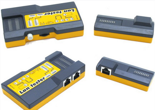 Тестер кабельный RJ-11/12/45 LT-200 разъем, чехол Тестер кабельный RJ-11/12/45 LT-200 разъем, чехол