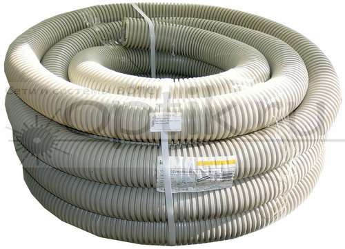 Труба гофра с протяжкой d63мм бухта15м серая IEK CTG20-63-K41-015I Труба гофра с протяжкой d63мм бухта15м серая IEK CTG20-63-K41-015I