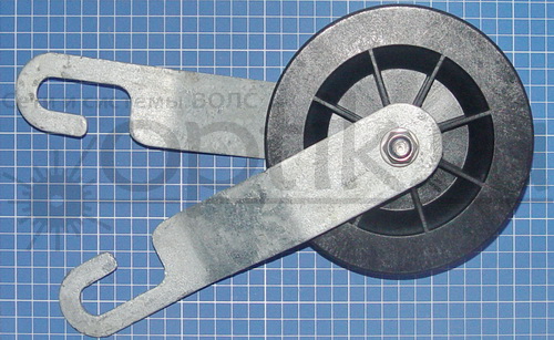 Ролик монтажный R15 D150 d90мм 7кН ролик-пластик, Telenco RO 200 Ролик монтажный R15 D150 d90мм 7кН ролик-пластик, Telenco RO 200