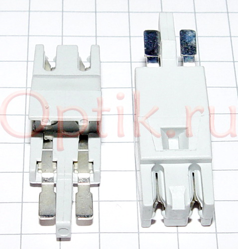Адаптер переключающий 2/1 на 1 пару без маркировки KRONE 6089 2 093-00 Адаптер переключающий 2/1 на 1 пару без маркировки KRONE 6089 2 093-00