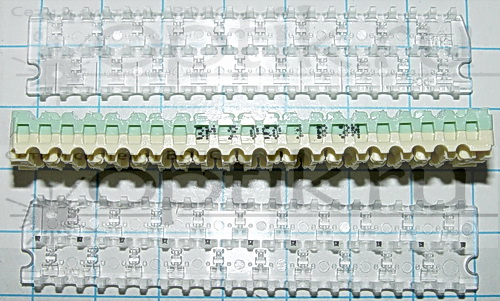 Соединитель MS2 на параллель10 пар, 3M 9708-10/TR (10х2+1) сухой 3M DE-6100-5555-5