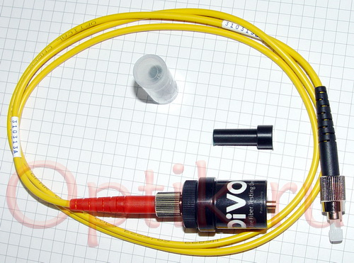 Адаптер FC SM для оперативного подключения волокон Divot DVT-S1 Адаптер FC SM для оперативного подключения волокон Divot DVT-S1