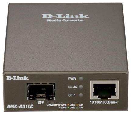 Конвертер 1х1000 - 1хSFP D-Link DMC-G01LC