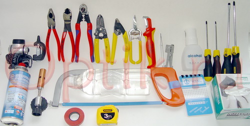 Комплект инстрементов НИМ-Эксперт для разделки и монтажа ВОЛС Комплект инстрементов НИМ-Эксперт для разделки и монтажа ВОЛС