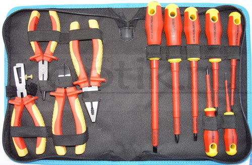 Набор из 11 инструментов Jonard TK-110INS до 1000В Набор из 11 инструментов Jonard TK-110INS до 1000В