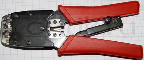 Кримпер RJ-11/12/45 торцевой храповик HT-500R Rexant 12-3434 Кримпер RJ-11/12/45 торцевой храповик HT-500R Rexant 12-3434