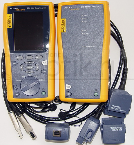 Кабельный анализатор DTX-1200 для аттестации, тестирования и выявления неисправностей в кабеле СКС 5e и 6 категории, до 350 Мгц Кабельный анализатор DTX-1200 для аттестации, тестирования и выявления неисправностей в кабеле СКС 5e и 6 категории, до 350 Мгц