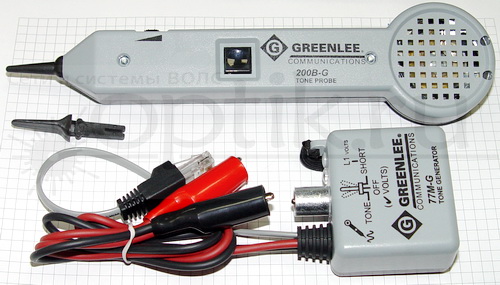 Тестовый набор TEMPO (Тон-генератор 77M-G + индуктивный щуп 200B-G) TEMPO/Greenlee GT-601K-G Тестовый набор TEMPO (Тон-генератор 77M-G + индуктивный щуп 200B-G) TEMPO/Greenlee GT-601K-G